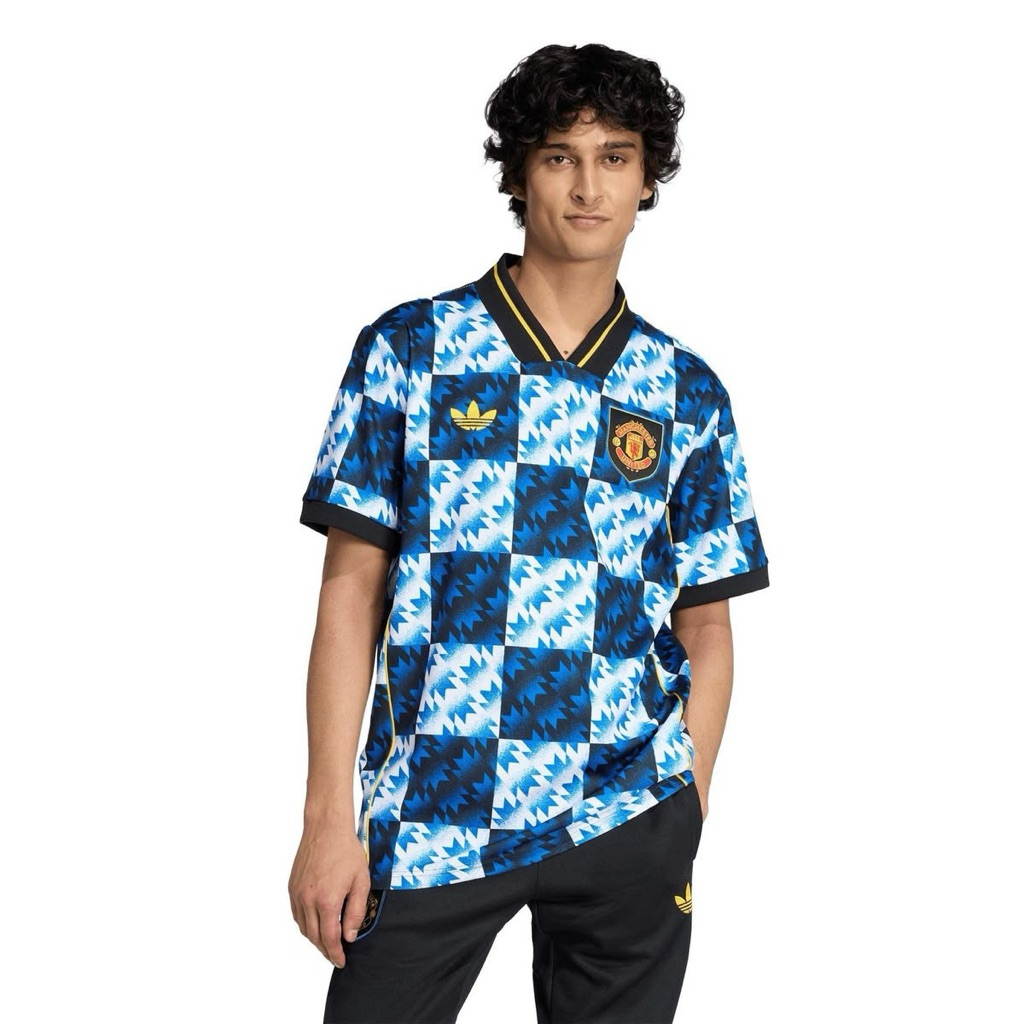 Manchester United Lifestyler Jersey Men | Retro | Vintage Edition | Jersey Bola | Authentic Jersey |