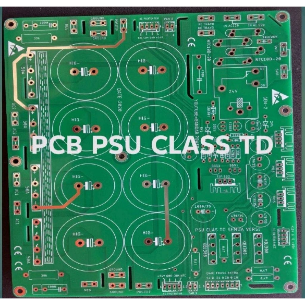PCB PSU CLAS TD bandarpower