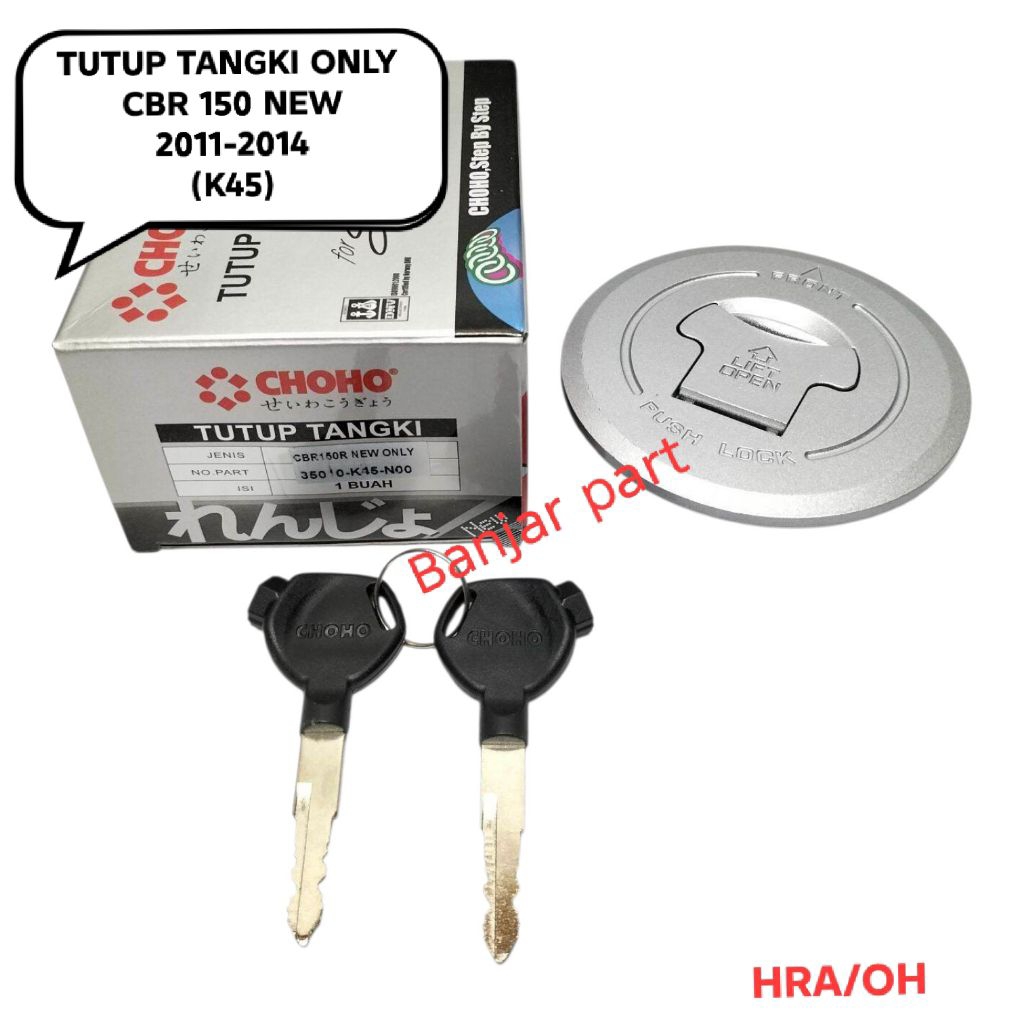 TUTUP TANGKI ONLY CBR 150R CB 150R CBR 150 R NEW TAHUN 2011-2014 (K45) CBR150R