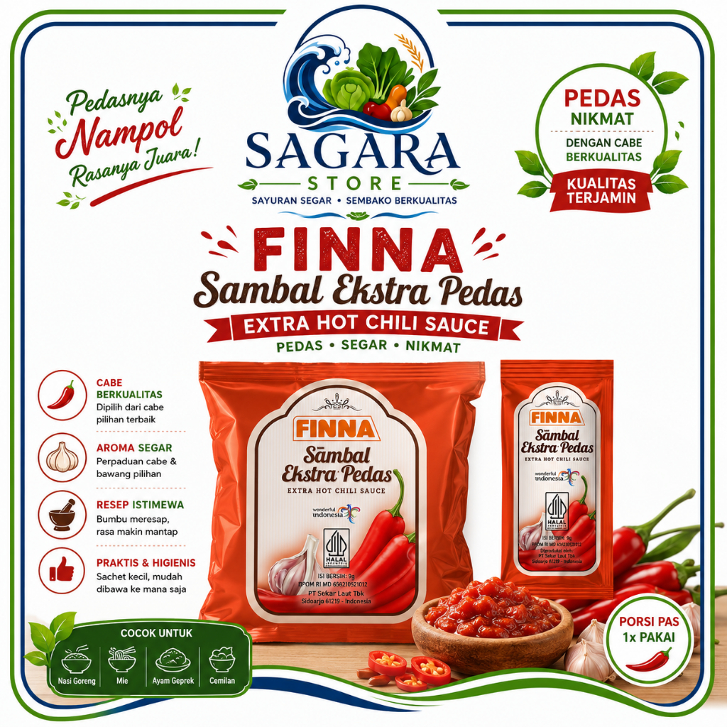 finna sambal ekstra pedas
