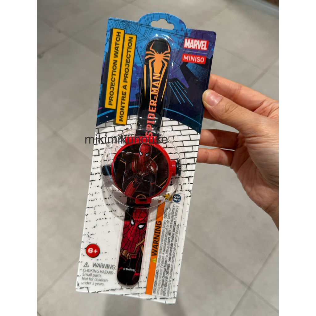 MINISO SPIDERMAN WATCH JAM TANGAN SPIDER MAN MINISO MARVEL KIDS WATCH SPIDEY SPIDER-MAN COLLECTION R