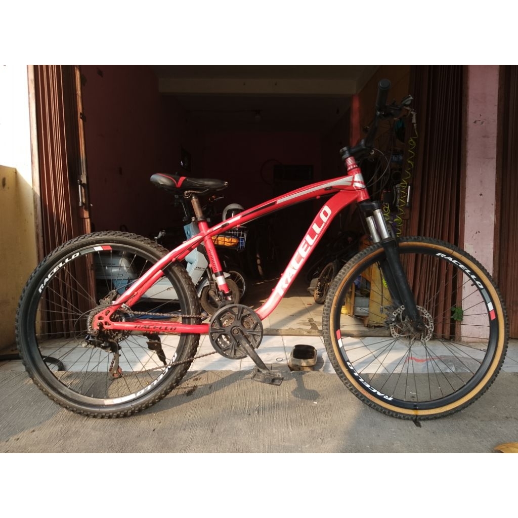 Sepeda Gunung MTB Racello UK 26 Inch Speed 3x7 Siap Pakai