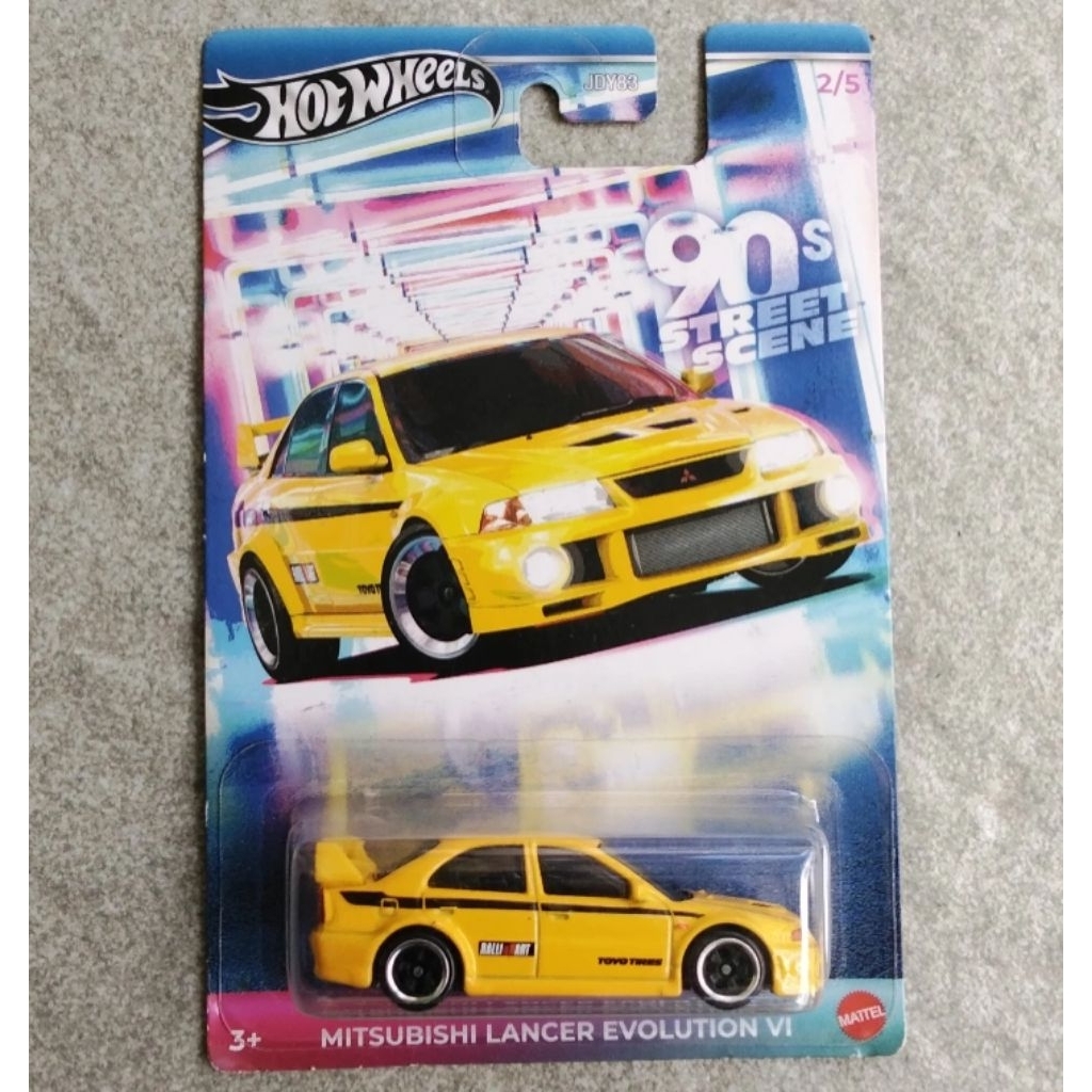 Hot Wheels 90"s Street Scene Mitsubishi Lancer Evolution VI