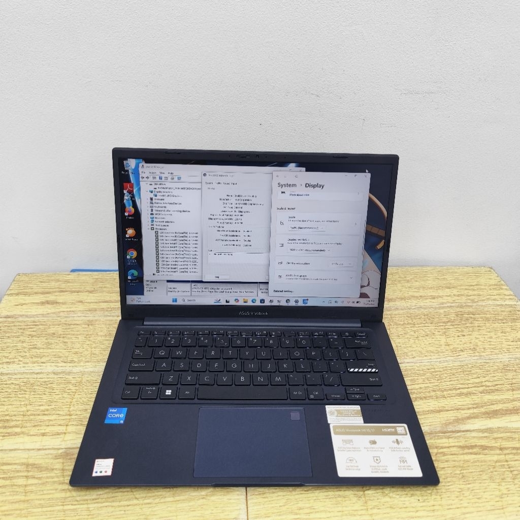 Laptop Second Asus VivoBook A1404ZA Core i5-1235U Ram 8GB Ssd 512GB FHD IPS