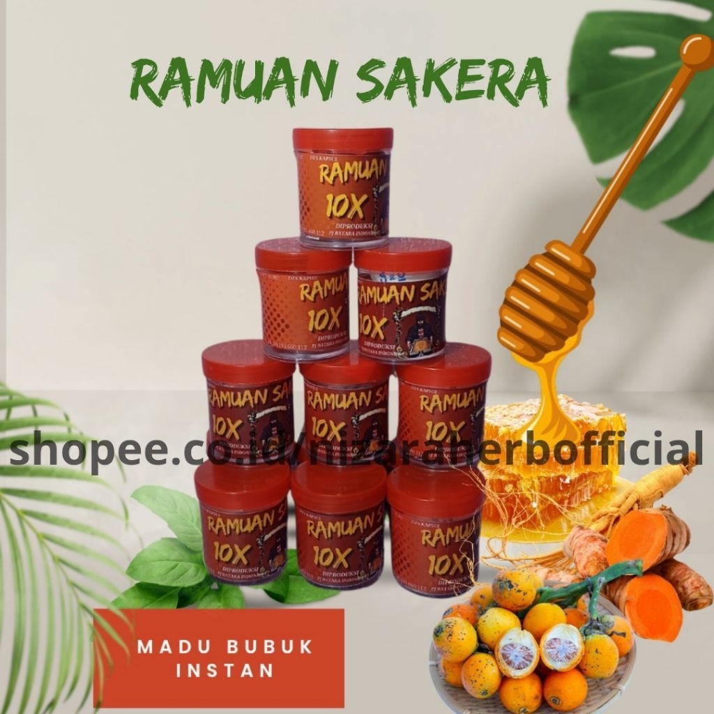 Ramuan Sakera Original Isi 6 Kapsul - Membantu Stamina Pria Dewasa