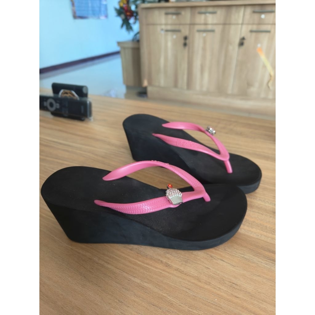 Preloved POPITS Wedges Two Tone