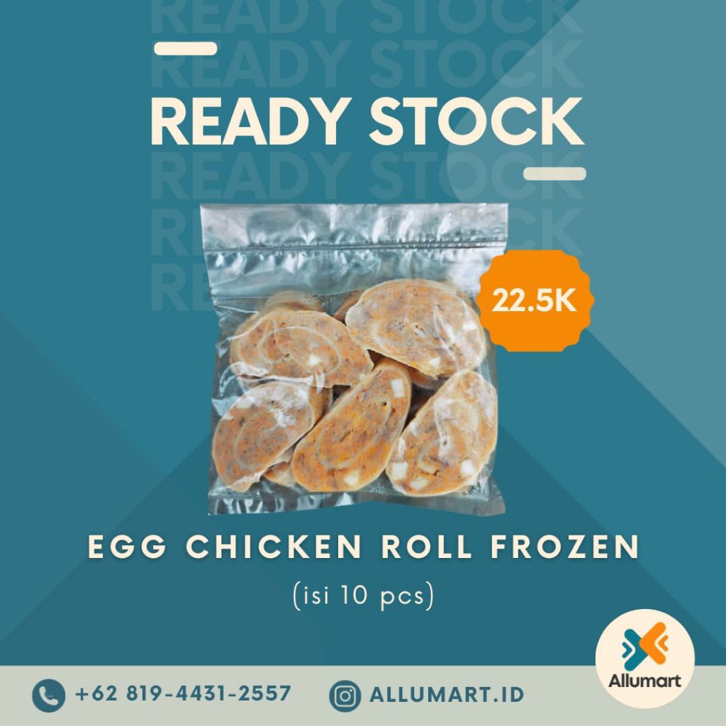 Egg Chicken Roll Frozen