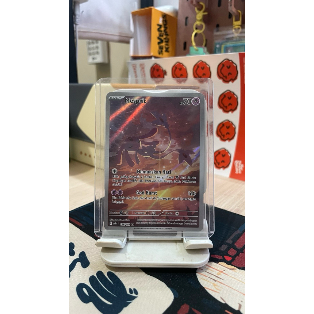 Mesprit 196/182 AR ID Pokemon Card