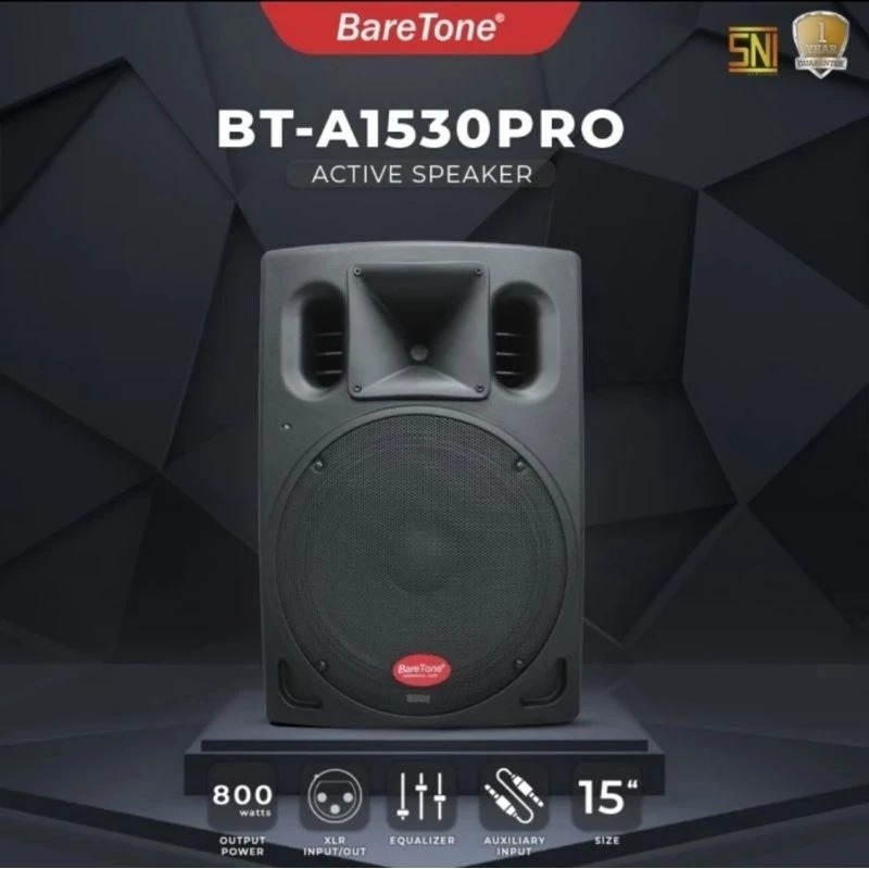 Speaker Baretone BT A1530 Pro BT A 1530Pro 15inch Aktif Original