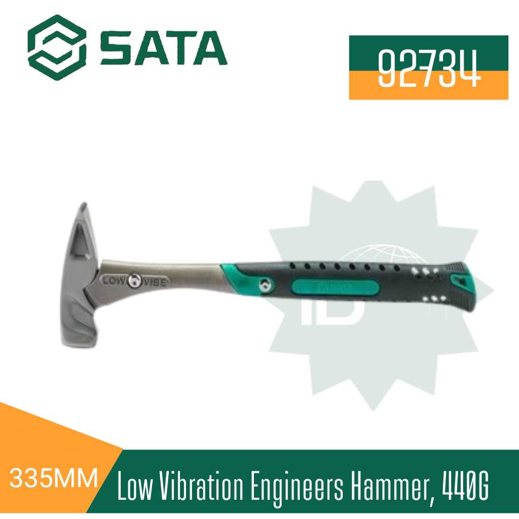 SATA 92734 Palu 440g Low Vibration Engineers Hammer Sata Tools