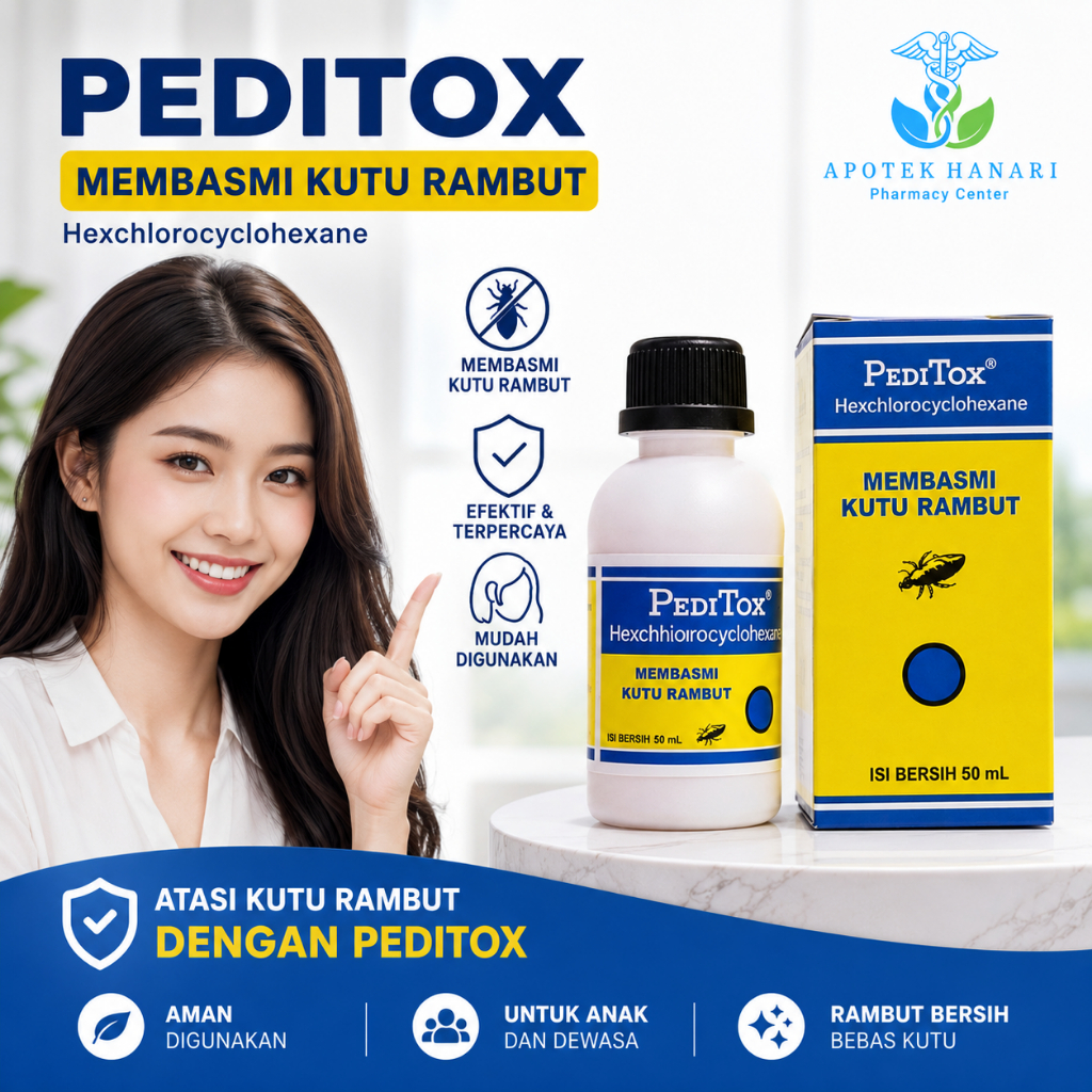 PEDITOX PERMETHRIN 1% SOL 50 ML