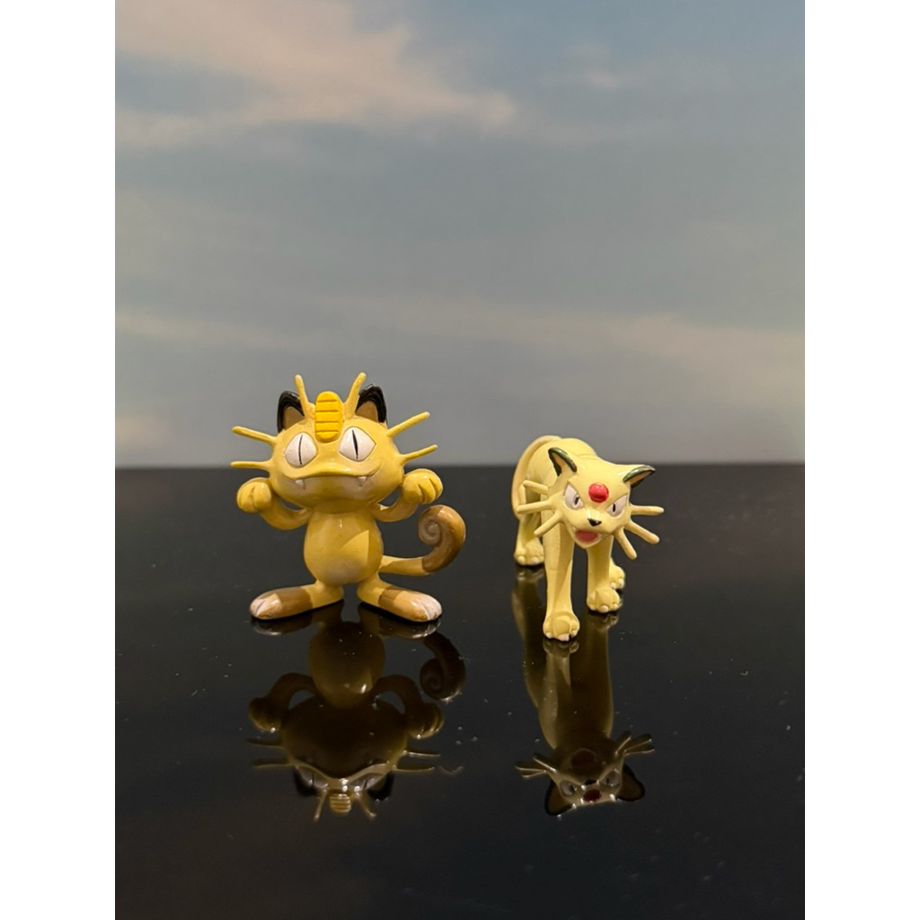 Figure Pokemon Takara Tomy Meowth Persian per Set
