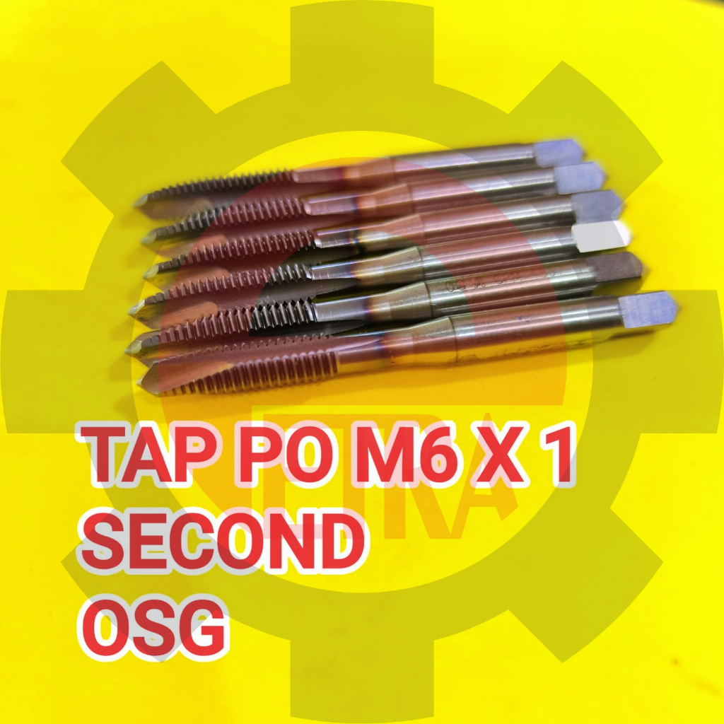 Tap HSS M6x1 OSG BEKAS Tap PO M6 X 1 OSG