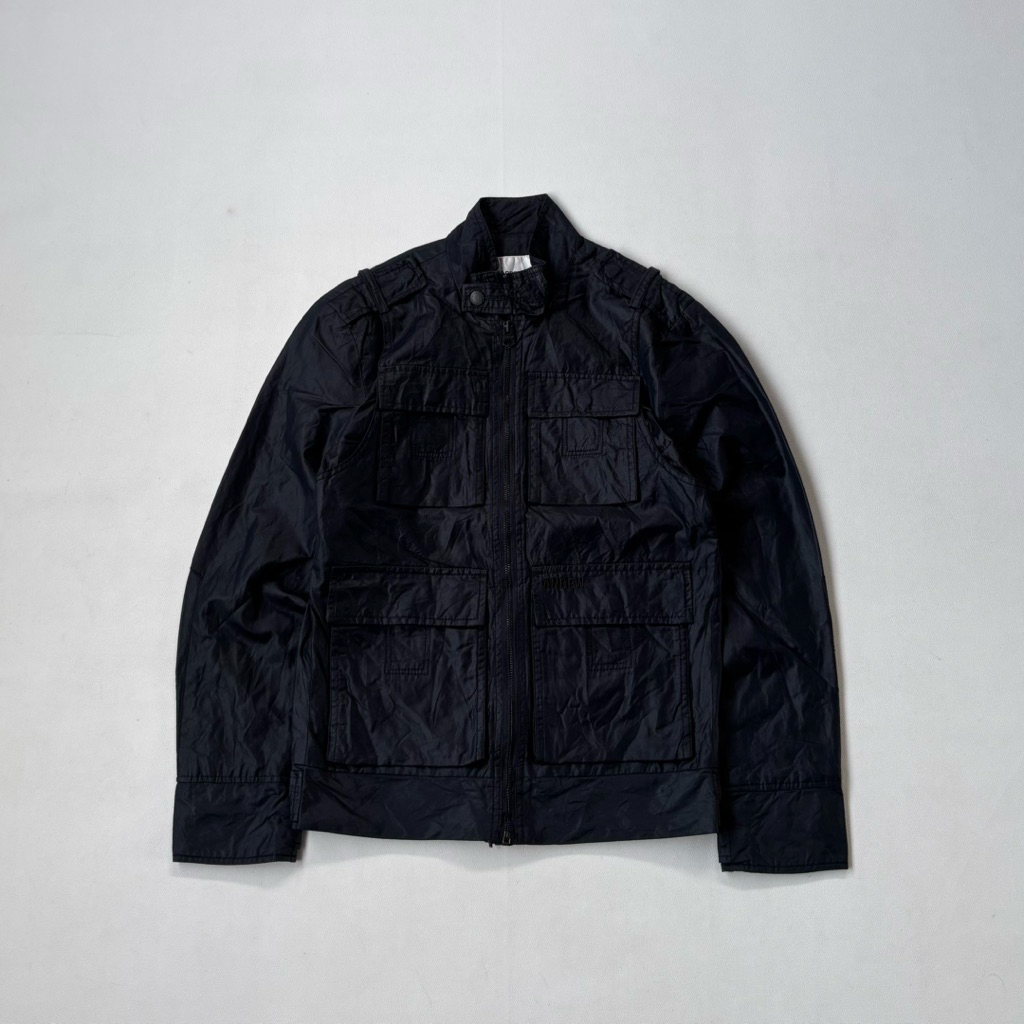 Andew Military Field Jacket Black