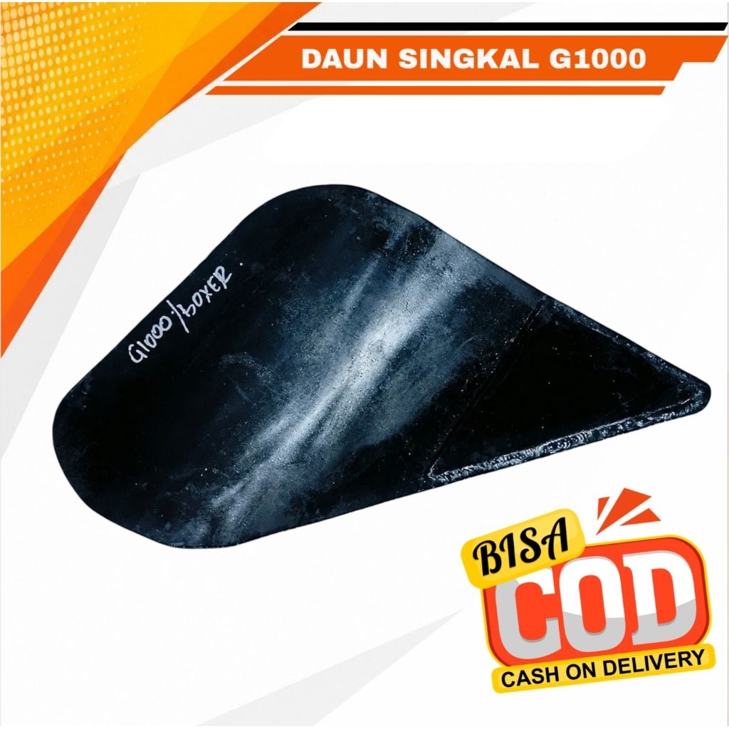 Daun Singkal G1000 Baja Tebal | Mata Singkal Traktor Tangan | Pisau Singkal Pembajak Sawah