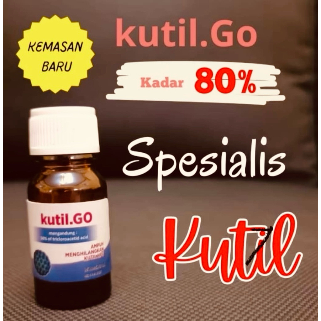 Kutil.Go Spesialis kutil dan skintag Kadar TCA80% 5ml