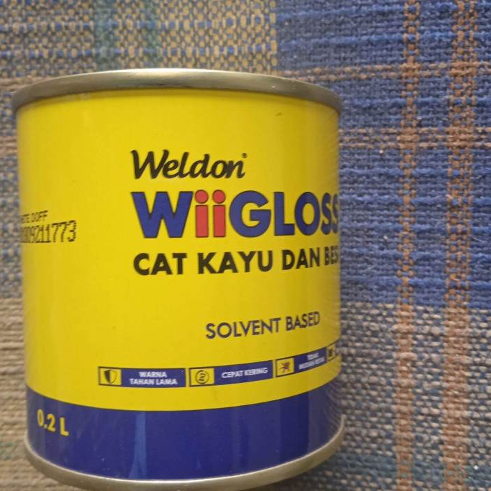 Wiigloss Metallic Series Cat Kayu & Besi - Cat Metalik Mengkilap Anti Karat / Wiigloss Paint
