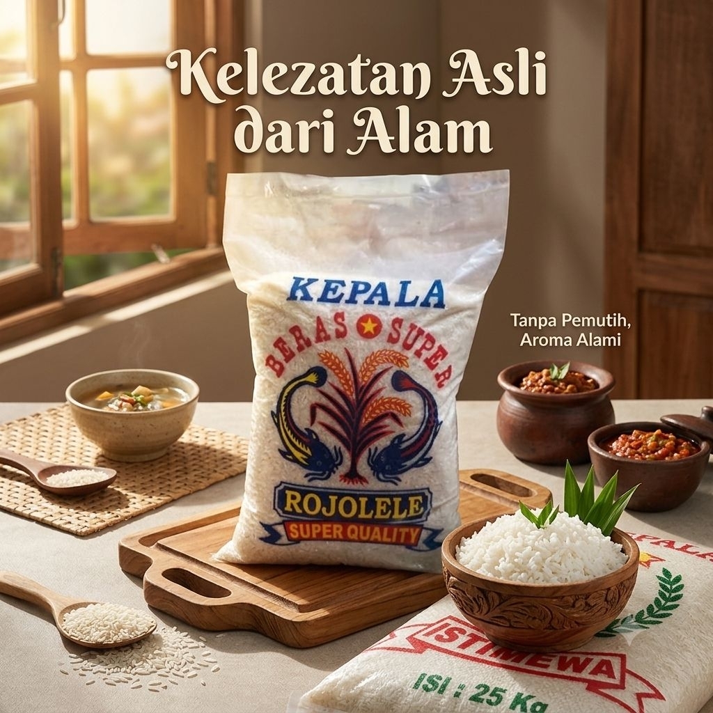BERAS ROJOLELE 5KG