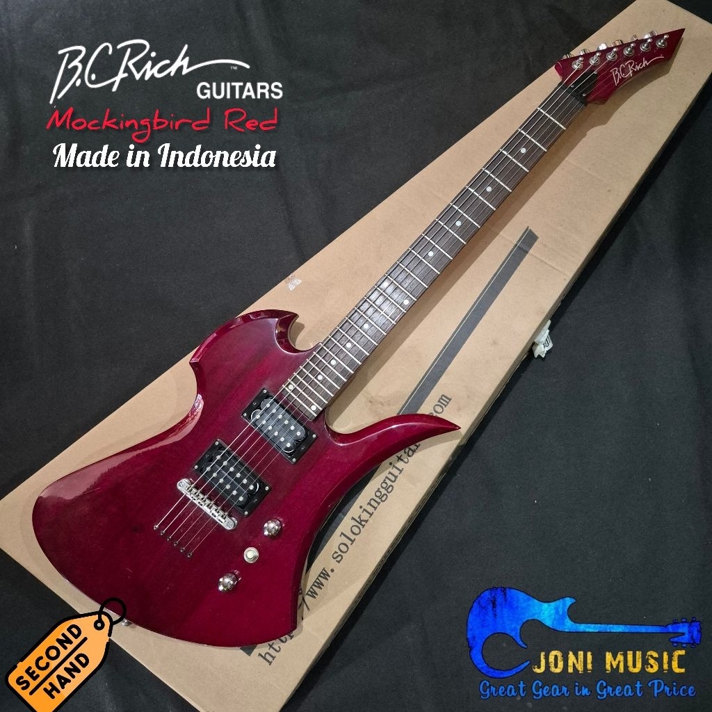 Gitar BC Rich Warlock Warbeast ASOB JR V Edge Mockingbird ASM-1 Original