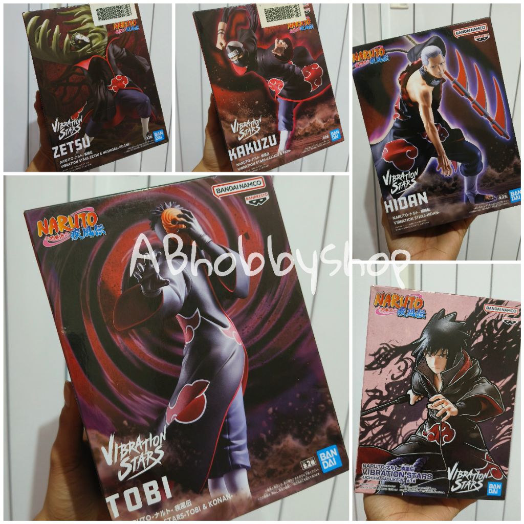 vibration stars akatsuki tobi zetsu hidan kakuzu sasuke - naruto shippuden