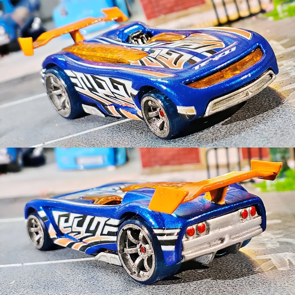 Diecast Hot Wheels Acceleracers BATTLE SPEC CUSTOM teku - fantasy car - scale 1:64 - pajangan displa