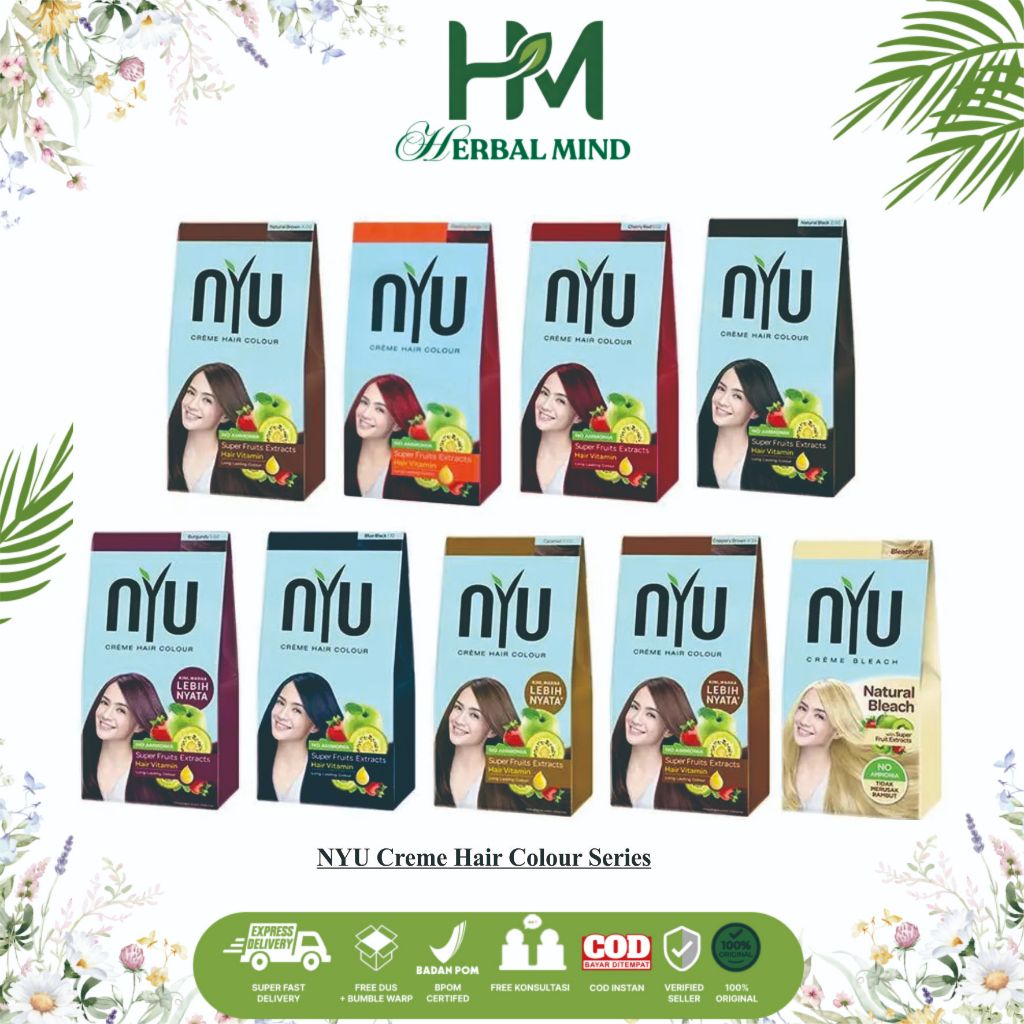 NYU Creme Hair Color BOX | Nyu Hair Color