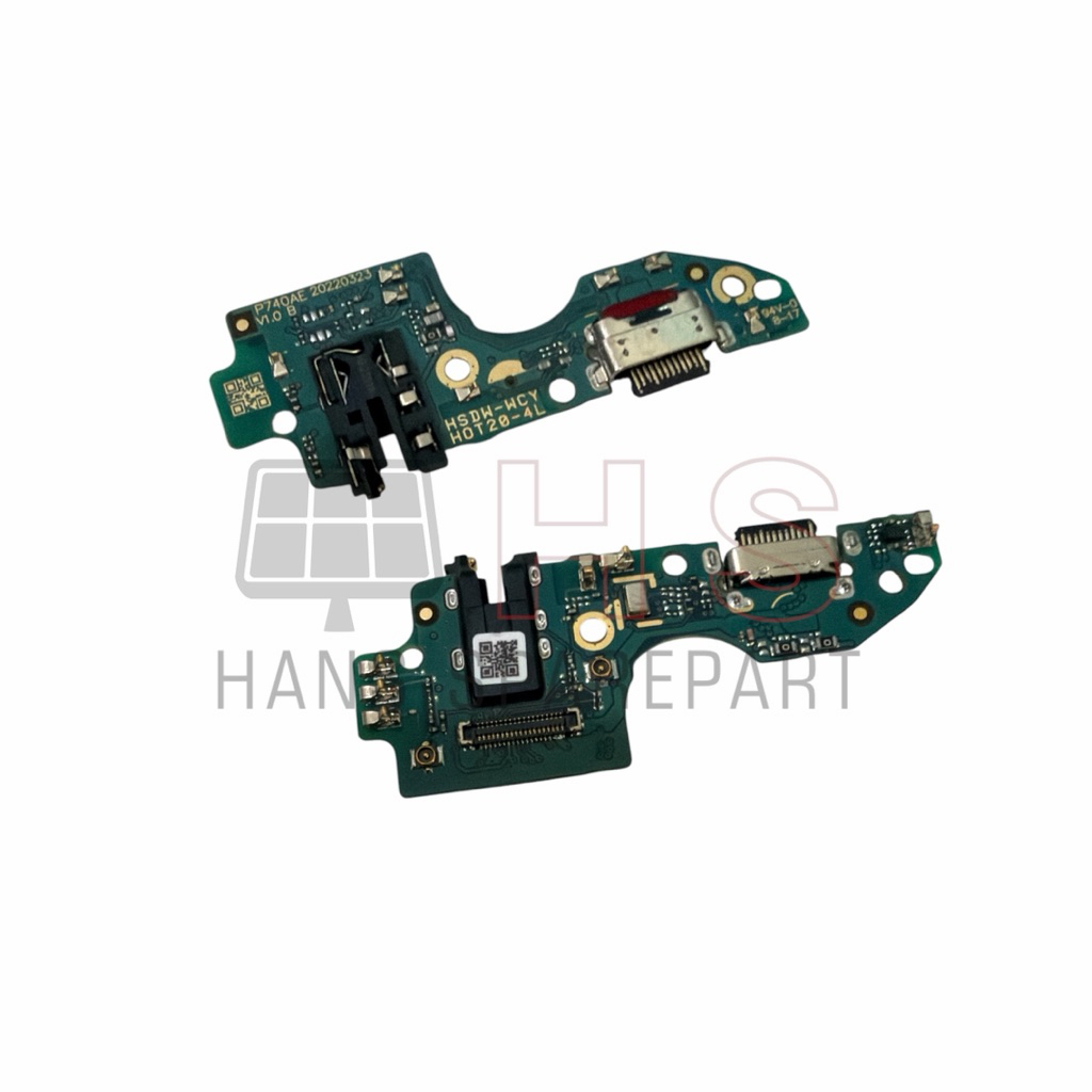 FLEXIBLE CHARGER MIC HF INFINIX HOT 20 5G / X666, X666B / FLEX CAS ORI