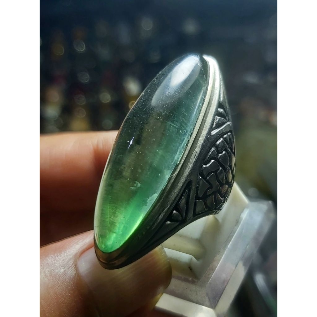 Pandan Suji Kristal - Cincin Batu Akik