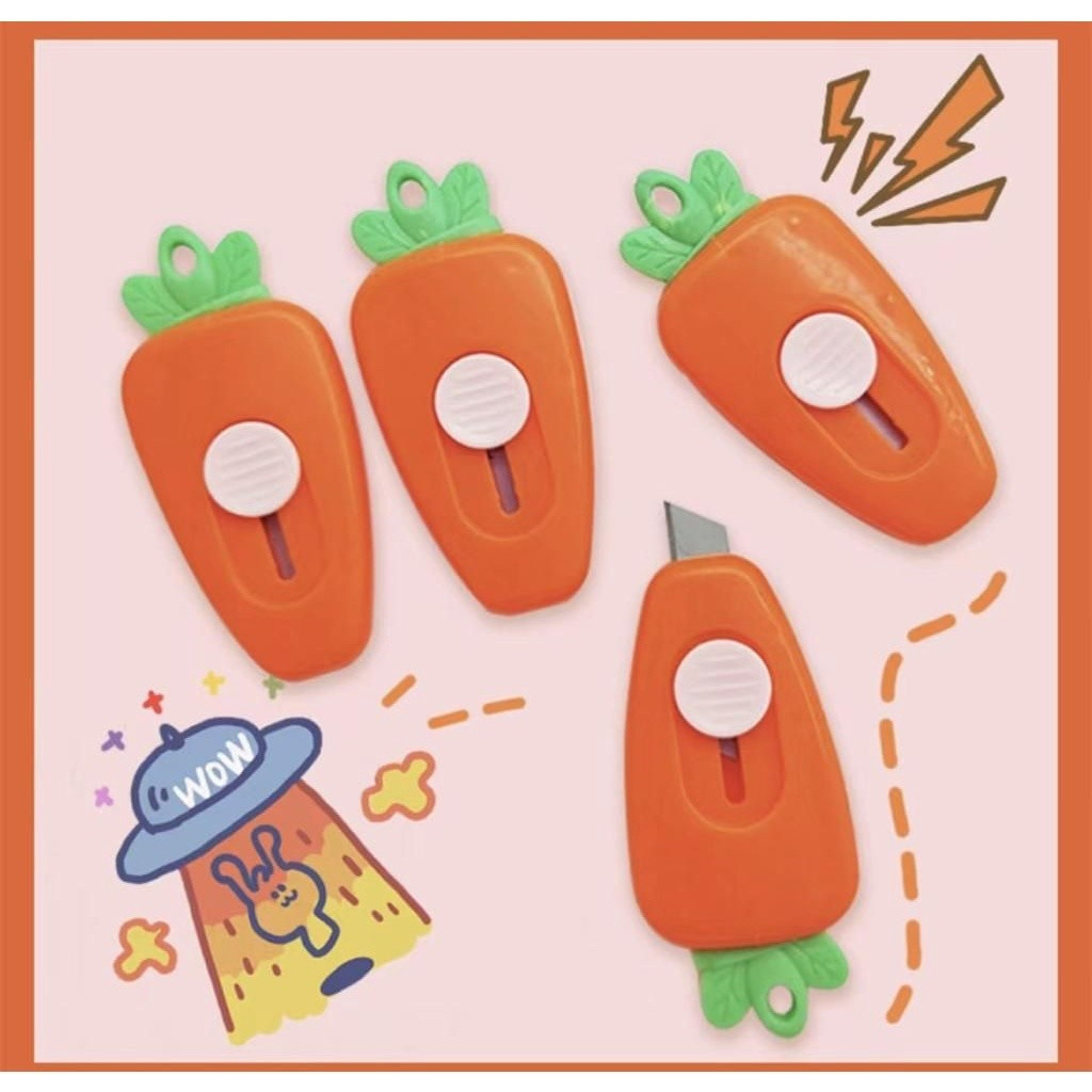 Cutter Mini Portable Bentuk Carrot Wortel Cutter Mini Wortel Cutter Pemotong Kertas