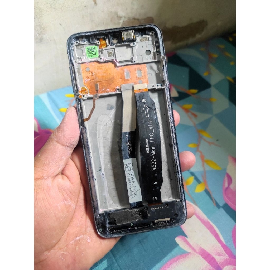 lcd ori cabutan redmi note 9 pro minus