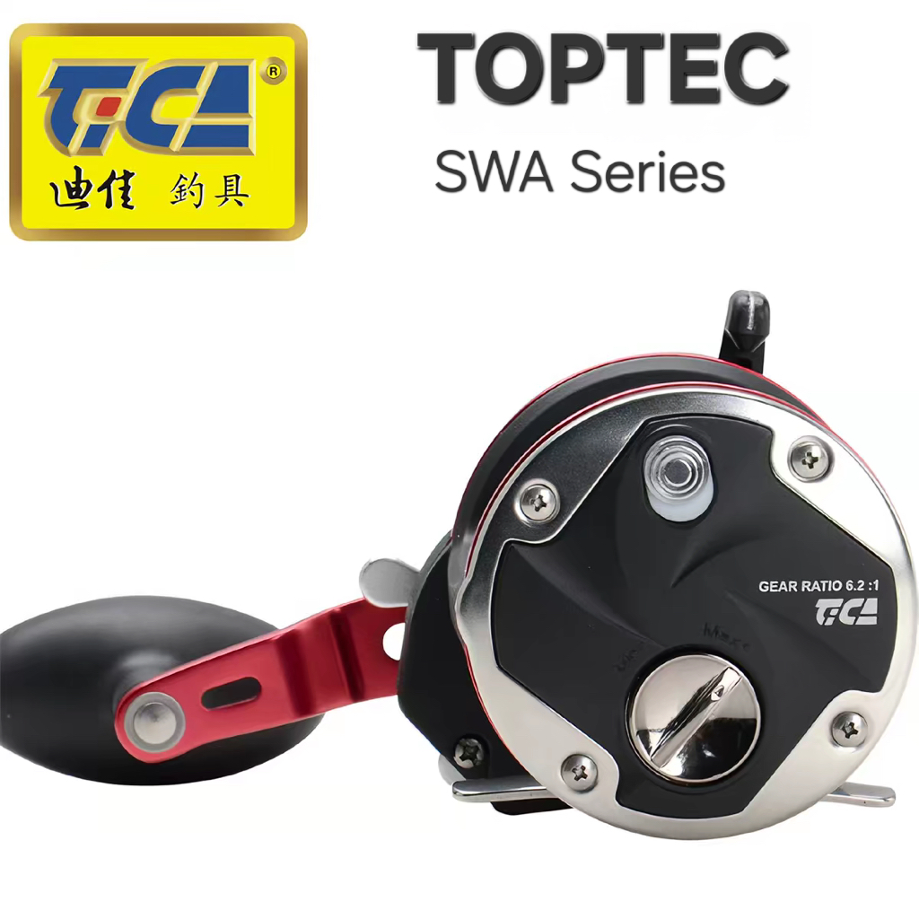 Tica Toptec SWA Series Round Baitcasting Reel