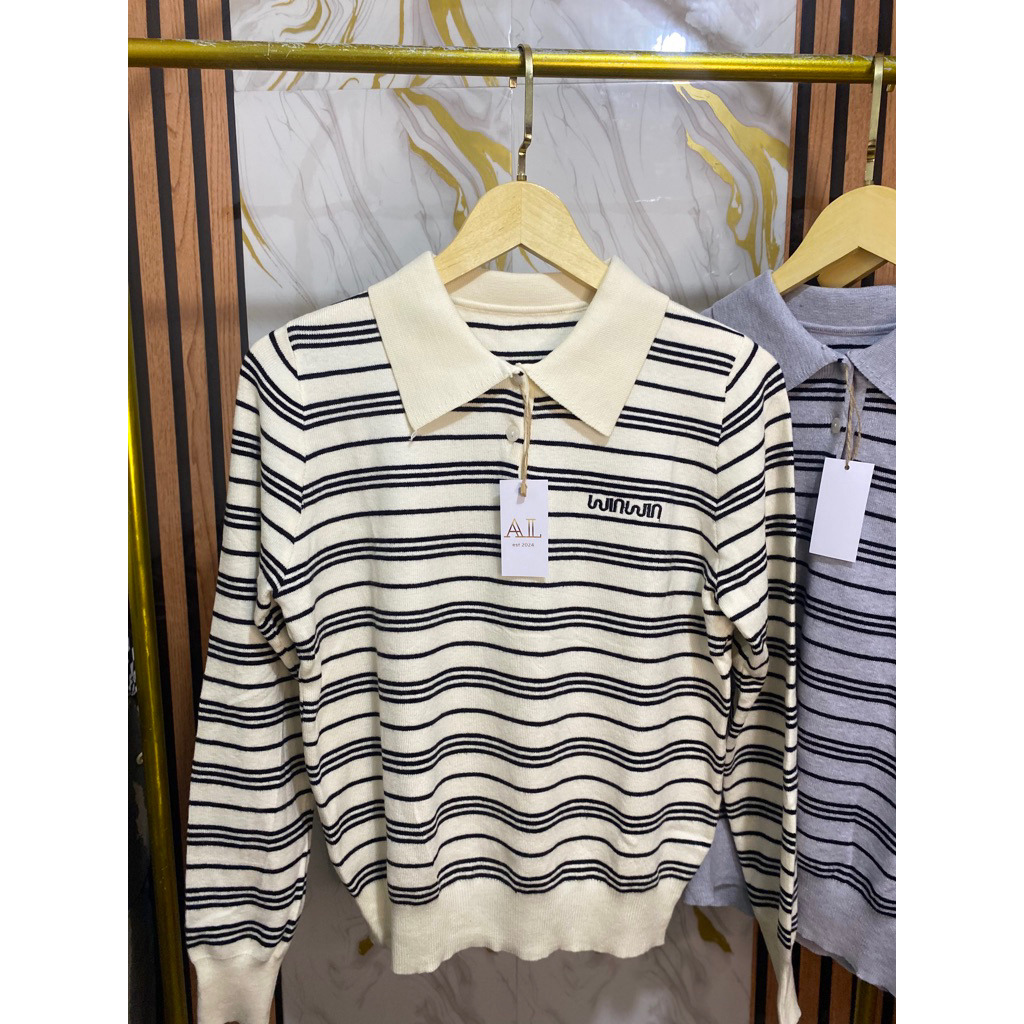 cardigan/atasan rajut premium bkk miumiu salur