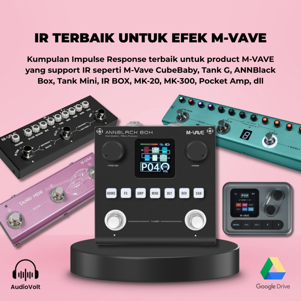 Kumpulan IR Guitar Terbaik untuk M-VAVE Cubebaby Blackbox dll