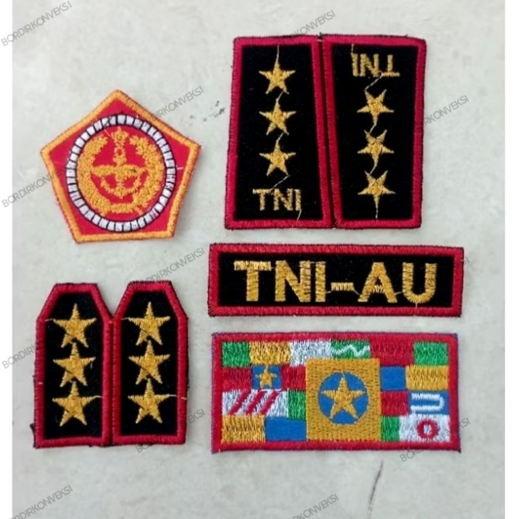TNI AU ANAK, bordir atribut anak, atribut karnaval anak