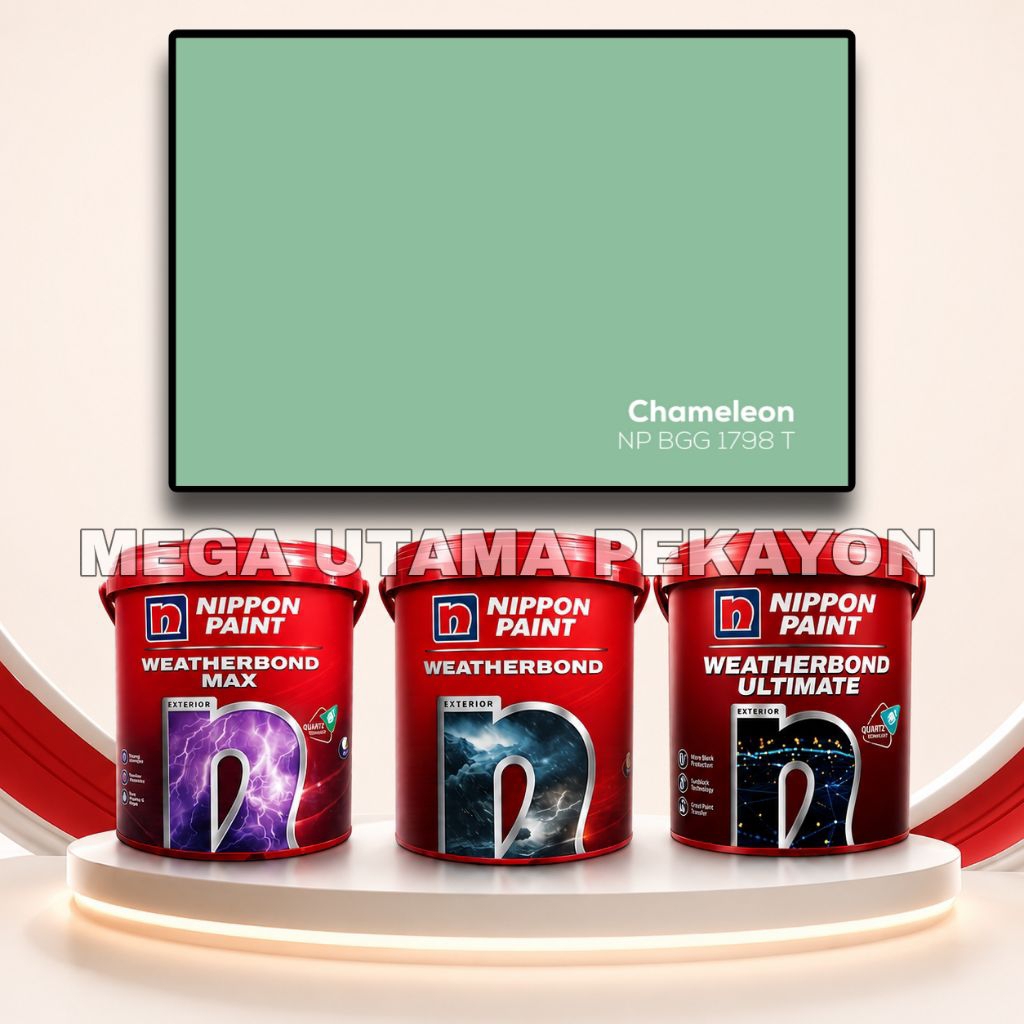 NIPPON - Weatherbond Series 2,5L Warna CHAMELEON 1798 - Cat Dinding Tembok Exterior