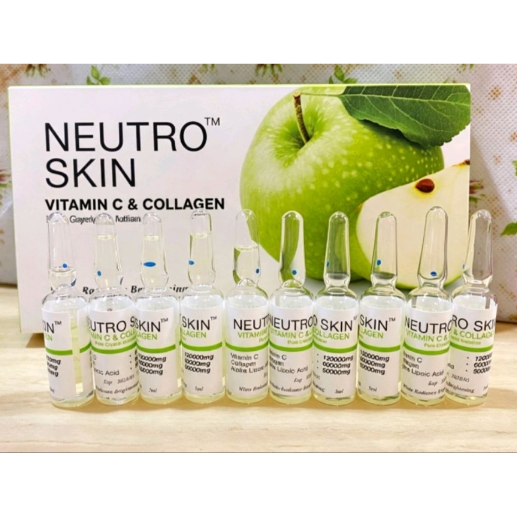 Neutro Skin Vitamin C & Apple Collagen 5ml Original segel ( Box )