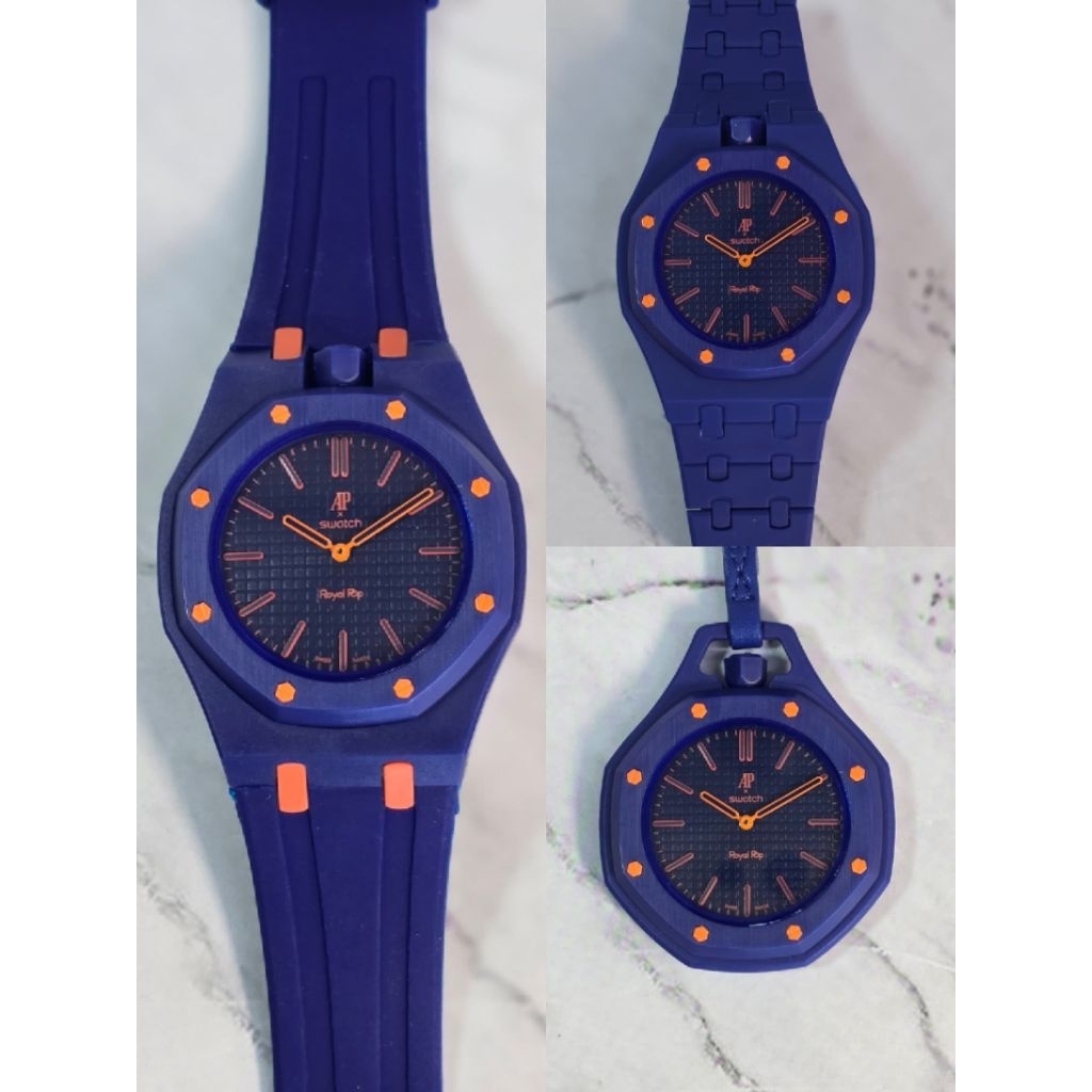 AP x Swatch Automatic Navy