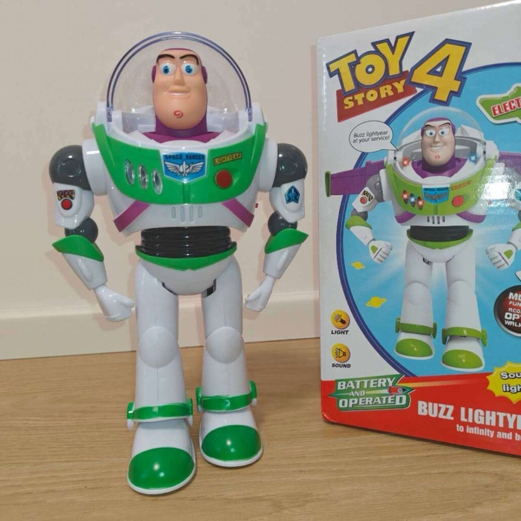 [PREORDER] Figure Buzz Lightyear Toy Story | Action Figure Buzz Lightyear Walking Sound & Light Saya