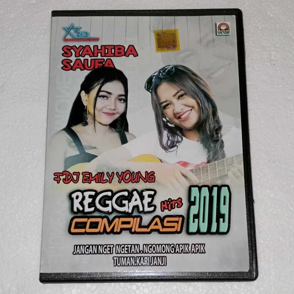 VCD Syahiba Saufa FDJ Emily Young Reggae Hits Compilasi 2019 V CD Original
