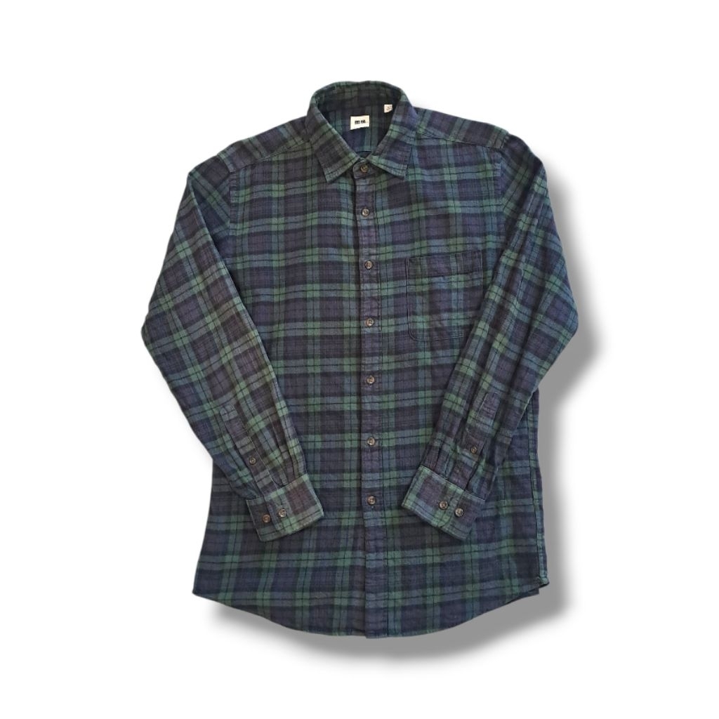 Kemeja flanel uniqlo original