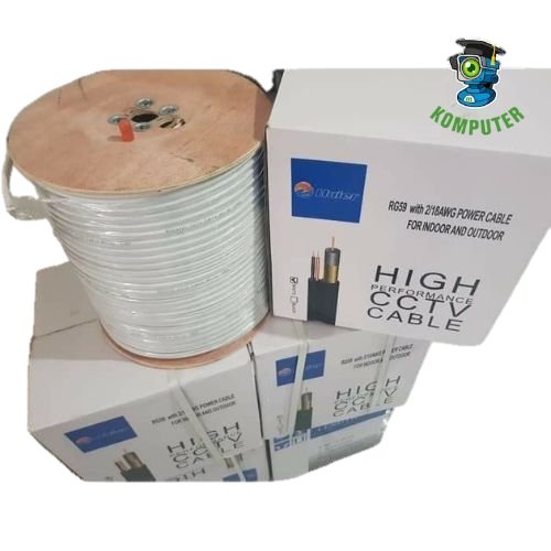 KABEL RG59 HISTAR INDOOR 300M WHITE