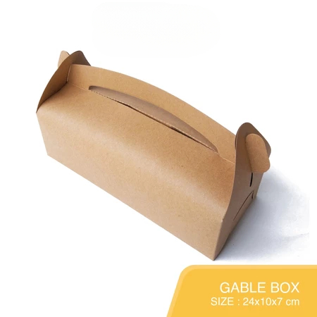 Box Cake Box Brownnies Gable Box Box Cake Box Bolen Gable Box 24x10x7 CM Box Kotal Packaging Hampers