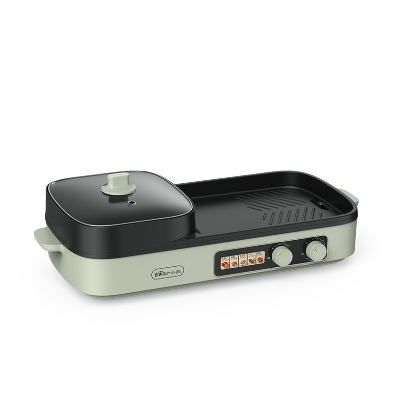 Bear Electric Hotpot Grillpan Multigungsi