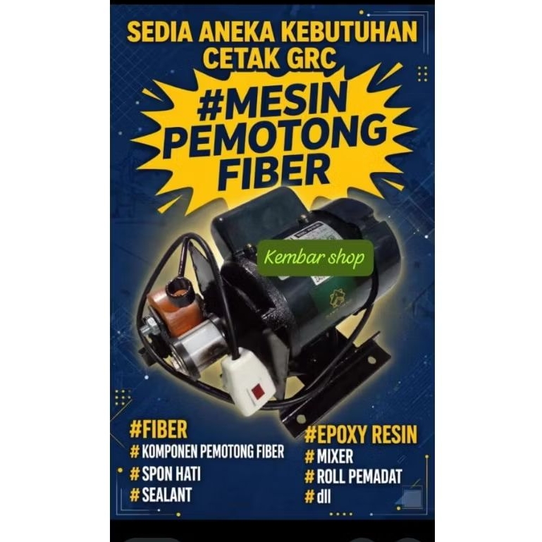 mesin pemotong roving GRC