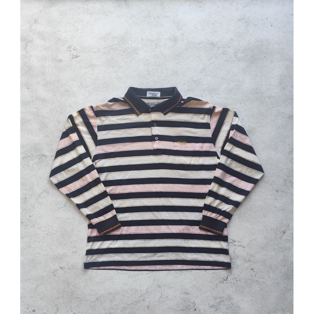 Missoni Sport Polo Shirt Strip