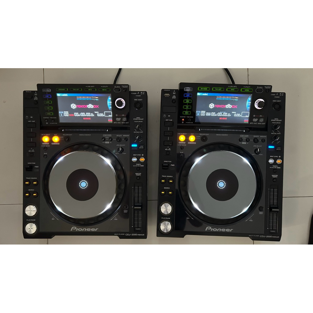 Alat DJ Pioneer CDJ 2000 Nexus Pair Set DJ