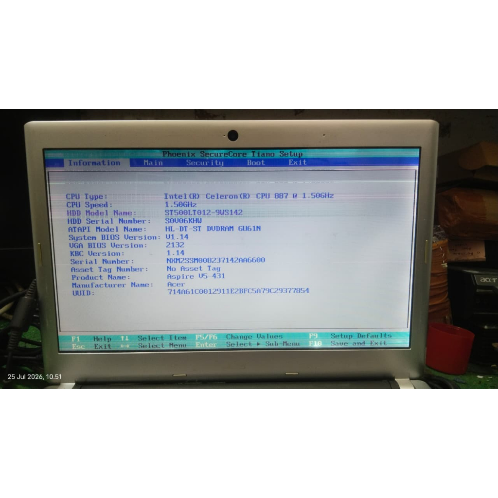 Pretelan Motherboard Mobo Mainboard Laptop ACER V5 431, Acer Aspire V5-431G, V5-471, dan V5-471G KOD