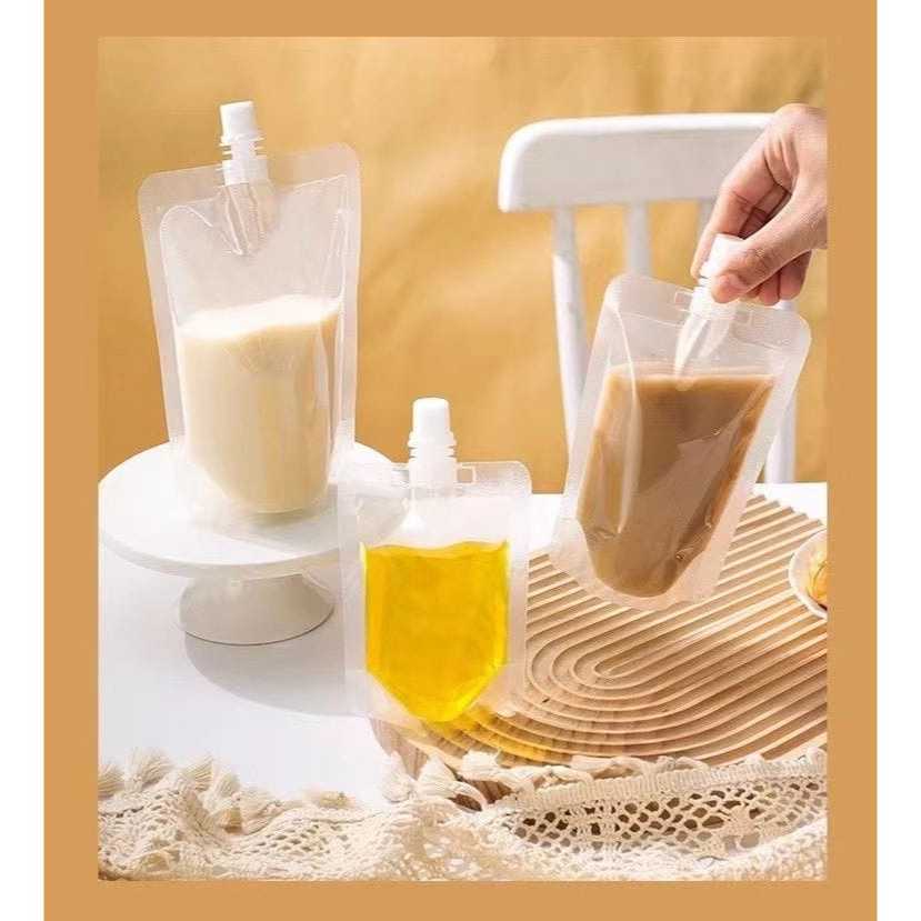 Standing Pouch Spout / Pouch Minuman / Kemasan Minuman / Kemasan Multifungsi FoodGrade 100ml/250ml/3