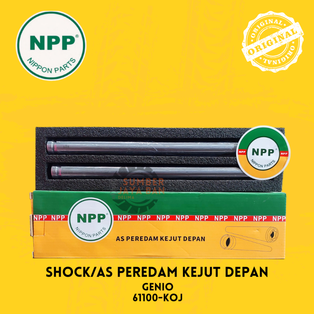NPP As Peredam Kejut Depan Bambu Shock 2 Batang KOJ Genio K0J