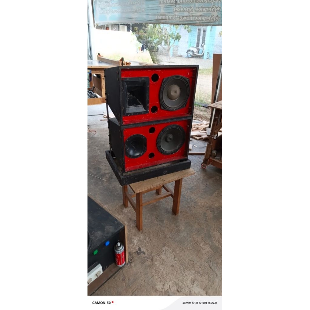 Box Line Array 8 inch Singel